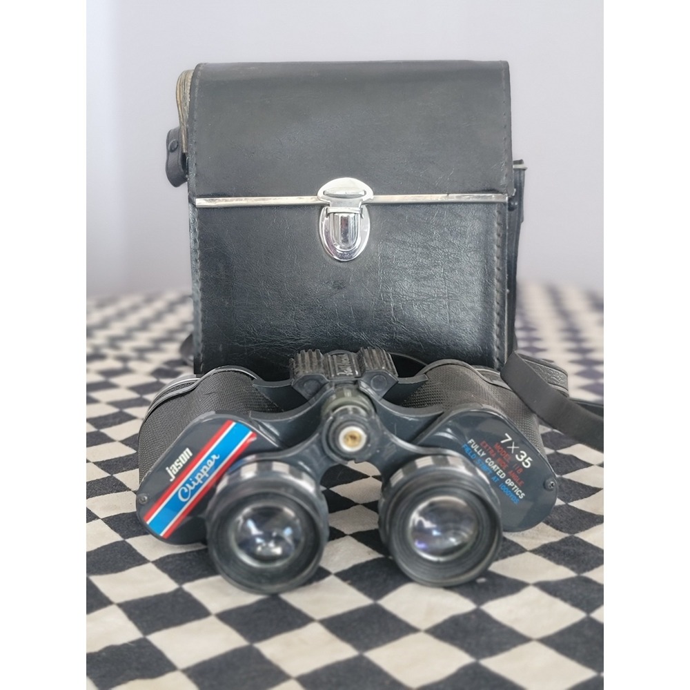 Vintage Jason 7×35 Binoculars‎ | Extra Wide Angle | Model 118 | Case